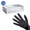Black Nitrile Gloves, 4.5mm, 1000 Count, M-XL Size
