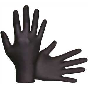 Black Raven Disposable Gloves, available at Catalina Paints in Los Angeles County, CA.