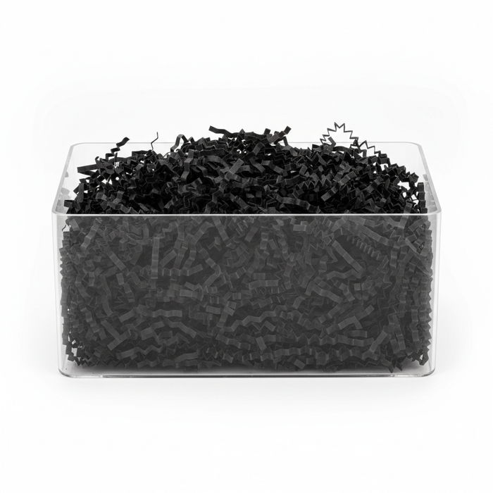 Black Shredded Paper - Gift Basket Filler