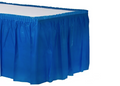 blue table skirt near me