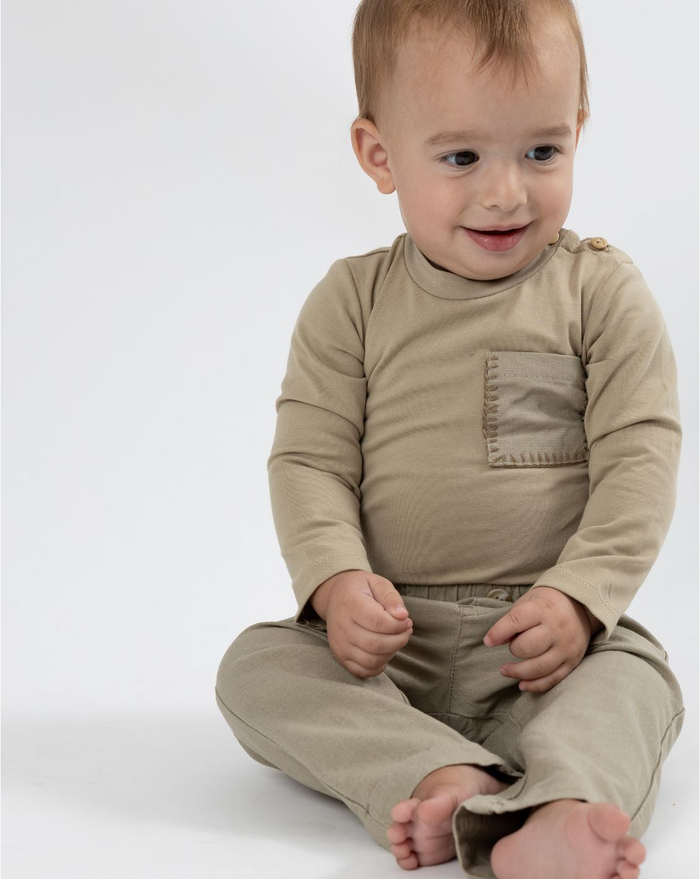 Bodysuit With Pocket WB3