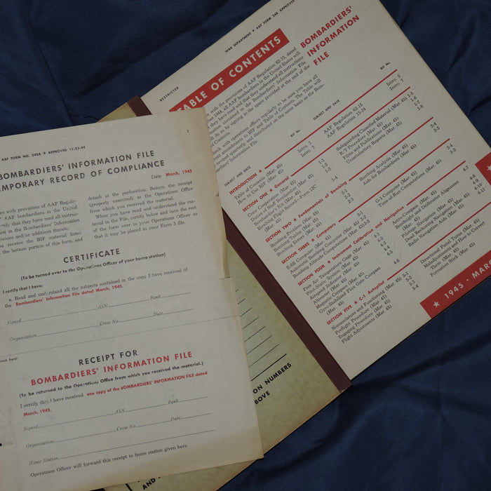 Bombardiers' Information File US Army Air Force May 1945