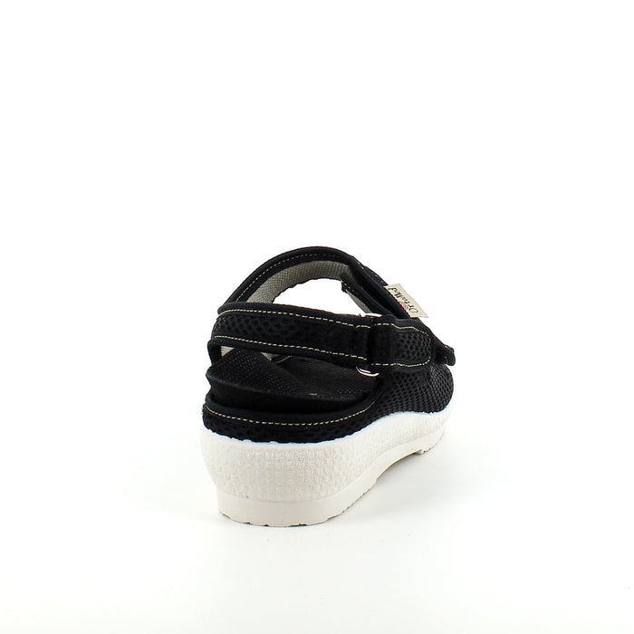 Bred sandal från OrtoMed med kardborre