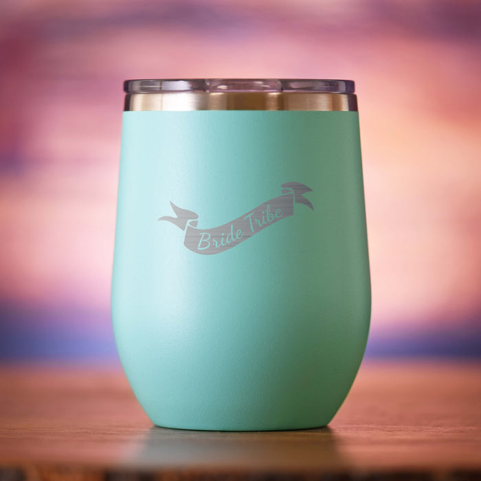 Bride Tribe, Bridesmaid, Wine Tumbler Gift