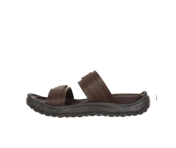 Brun slip-on sandal för dam från MBT med ergonomisk innersula