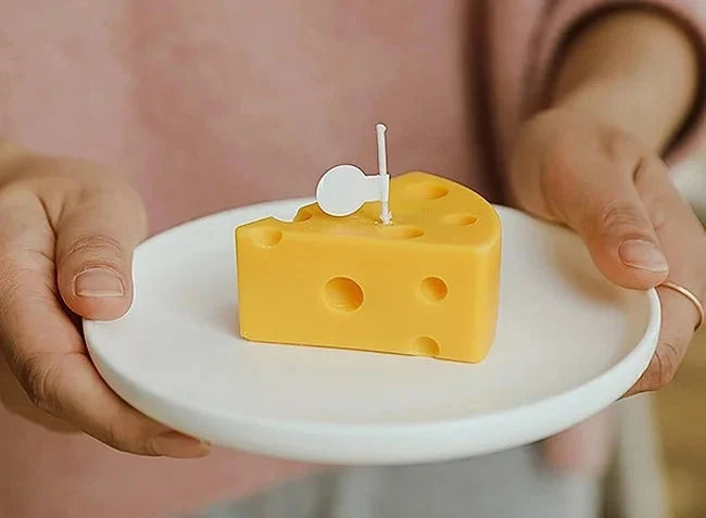 Cheese Shape Candle