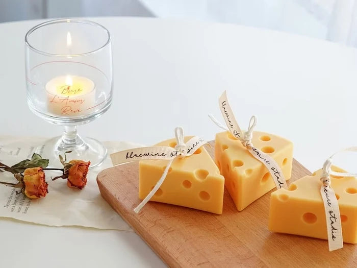 Cheese Shape Candle