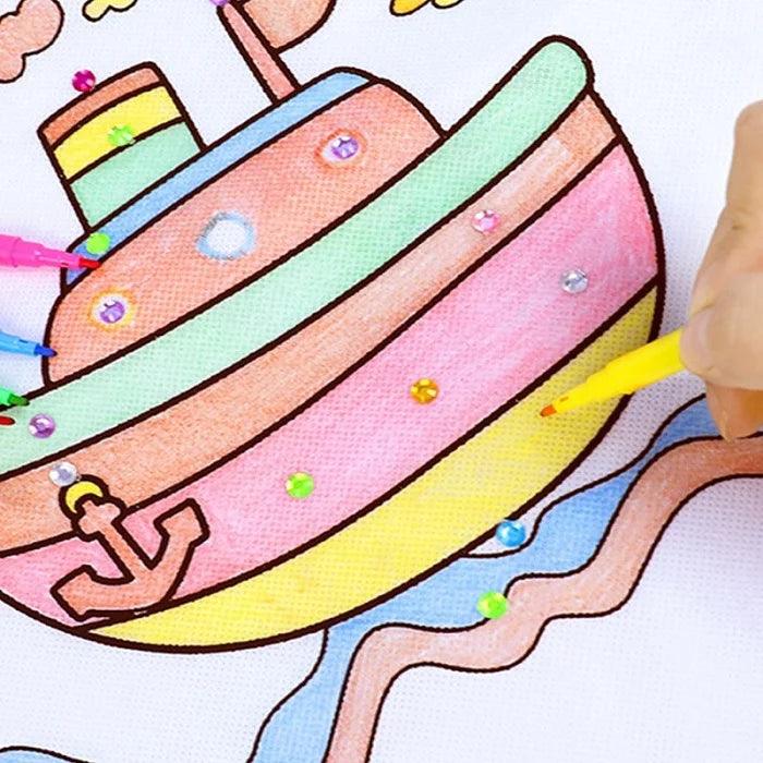 Children Coloring Backpack