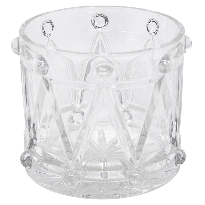 Vintage Clear Drum Ice Bucket | The Hour Shop