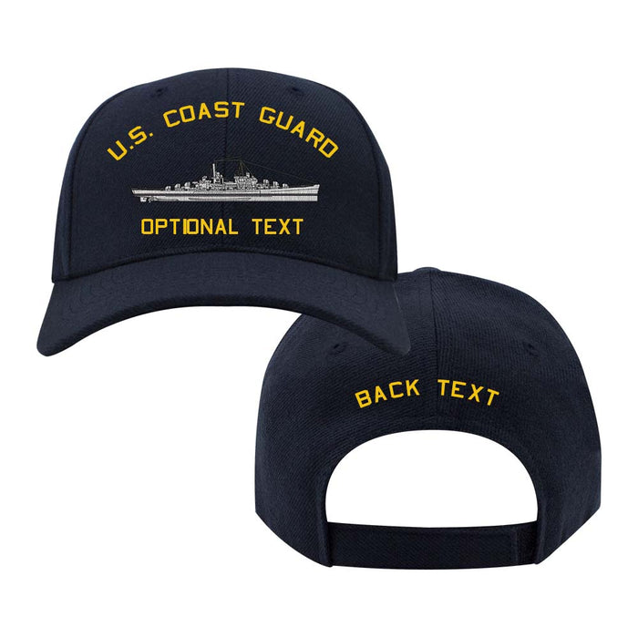 Coast Guard Custom Ship Cap - Atlanta Class WWII Light Cruiser Hats and Caps