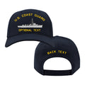 Coast Guard Custom Ship Cap - Evarts Destroyer Escort Hats and Caps