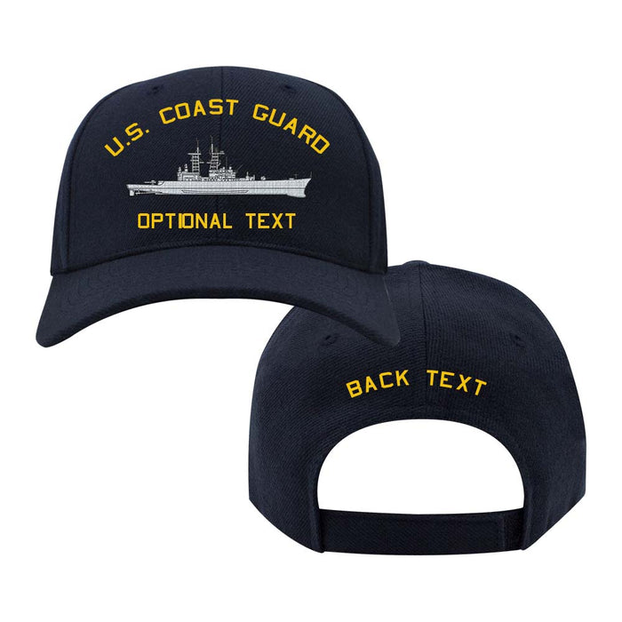 Coast Guard Custom Ship Cap - Farragut Class Destroyer (Coontz Class) Hats and Caps