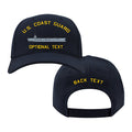 Coast Guard Custom Ship Cap - Gerald R. Ford Class Carrier Hats and Caps