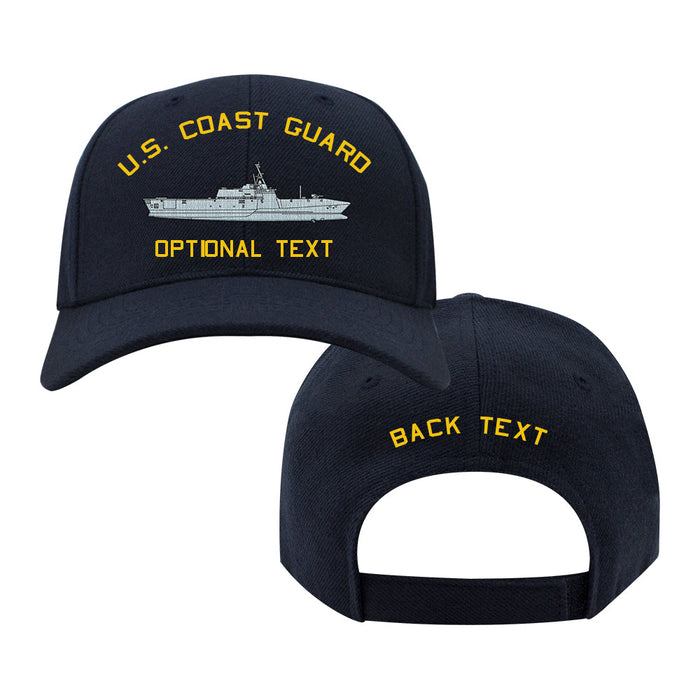 Coast Guard Custom Ship Cap - Independence Class Littoral Combat Ship Hats and Caps