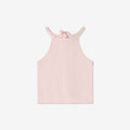 Collar Tank Top with Tied Back H30
