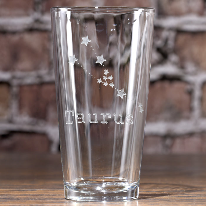 Constellation Zodiac Sign, Pint Pub Glass Gift
