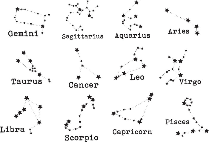 Constellation Zodiac Sign, Pint Pub Glass Gift