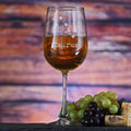 Constellation Zodiac Sign, Wine Glass, Engraved
