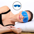 Cooling Gel Relaxing Eye Mask – Reusable Cold & Warm Therapy Mask for Stress Relief, Eye Strain & Headache(Random color-Pack of 1)