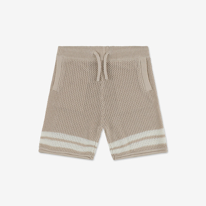 Crochet Shorts with Stripes CR - CR6