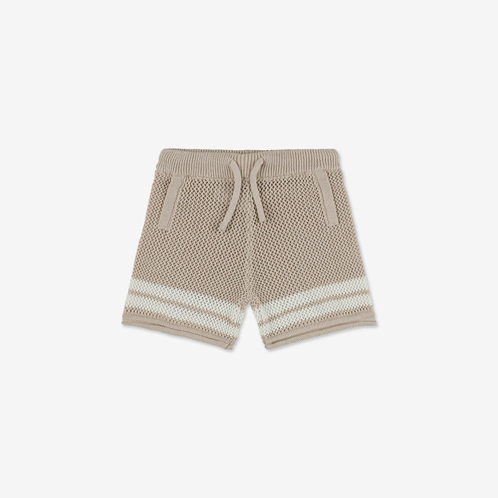 Crochet Shorts with Stripes CR4