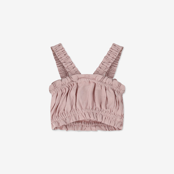 Cropped Woven Tank Top H - H32