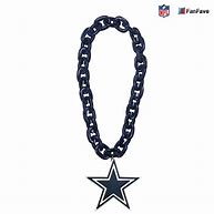 Dallas Cowboys Silver Fan Chain