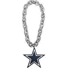 Dallas Cowboys Silver Fan Chain