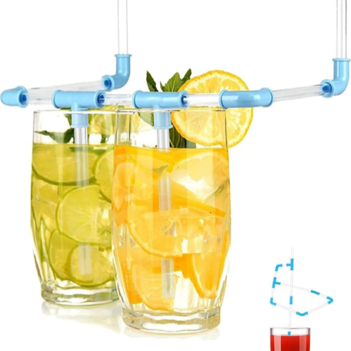 DIY Drinking Straws Set – 21-Piece Creative Play Game Straws for Kids & Adults | Build-Your-Own Fun Drinking Straw Kit