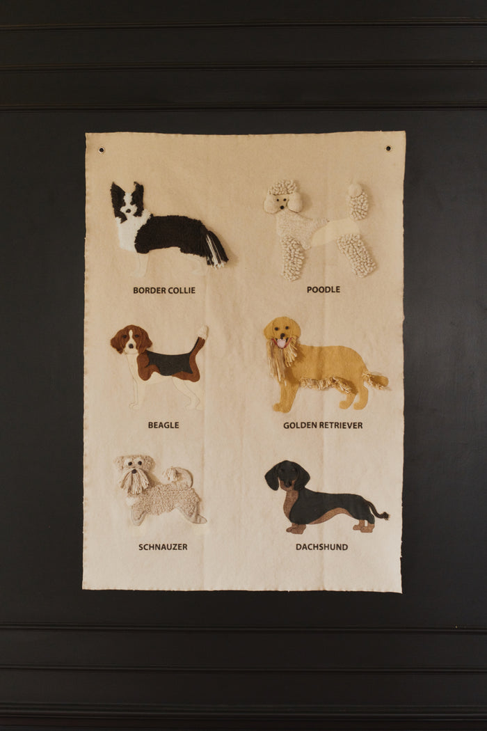 Dogs Wall Hanger - Rugs by Roo