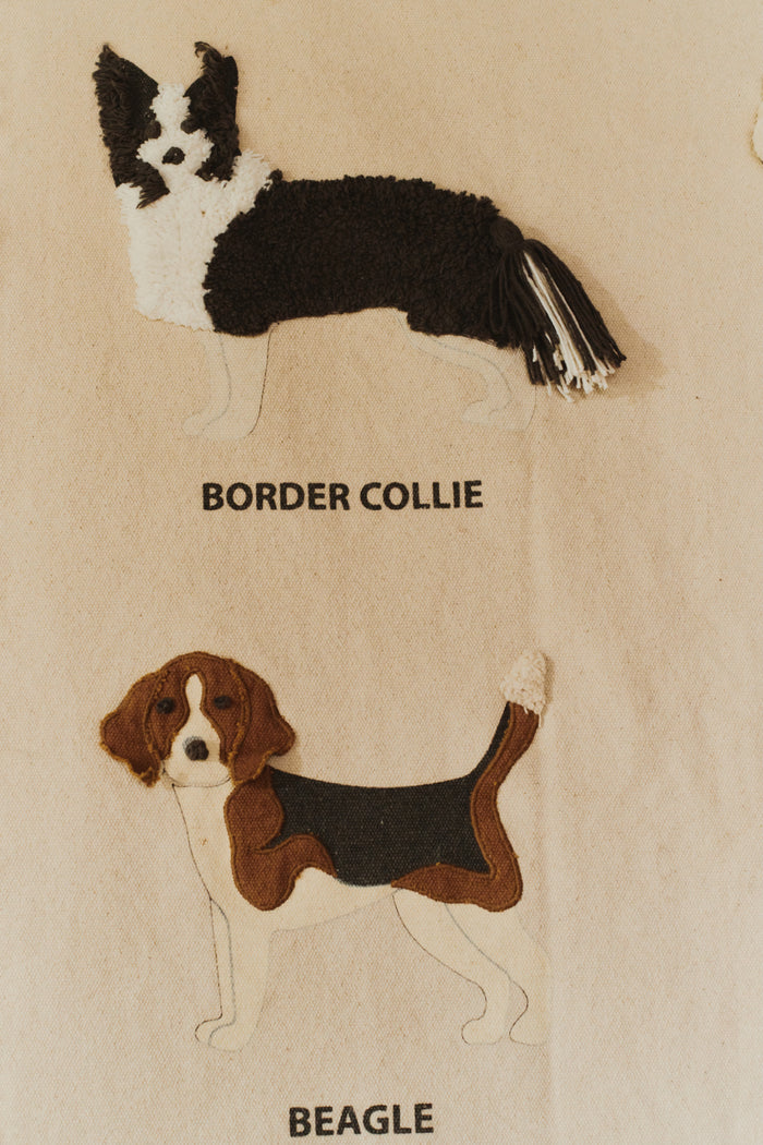 Dogs Wall Hanger - Rugs by Roo