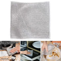 Double Sided Dishwashing Cleaning Cloth (Pack of 5) | Reusable Kitchen Cleaning Wipes | Durable Polyester Scrub Cloth