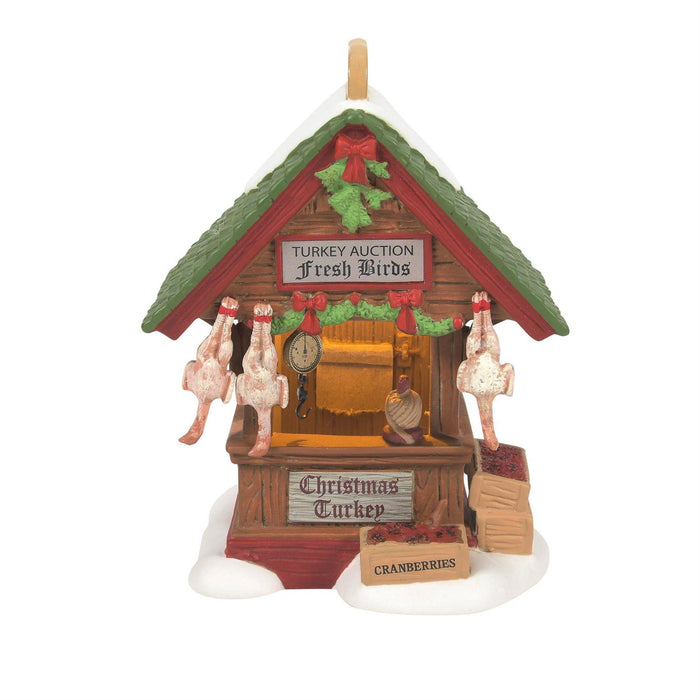 Dressed Turkey Auction Set, Dept. 56