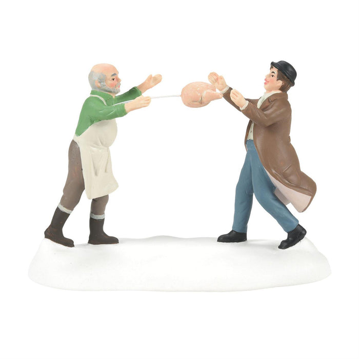 Dressed Turkey Auction Set, Dept. 56