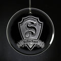 Engraved Ornament. Personalized Shield