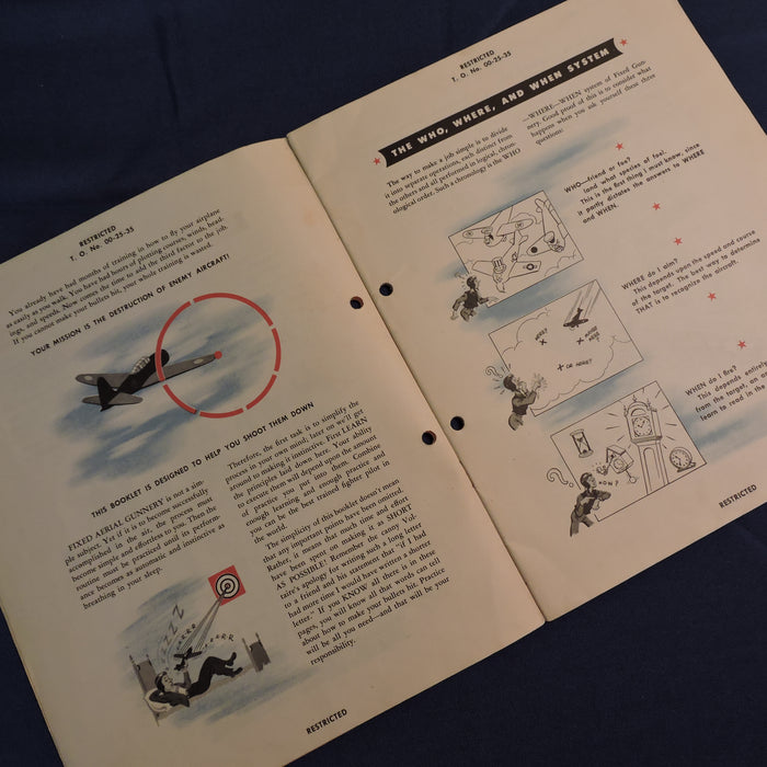 Fighter Pilot Gunnery, How to Make Your Bullets HIT, TO NO 00-25-35