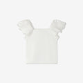 Frilled Sleeve Tee H - H11