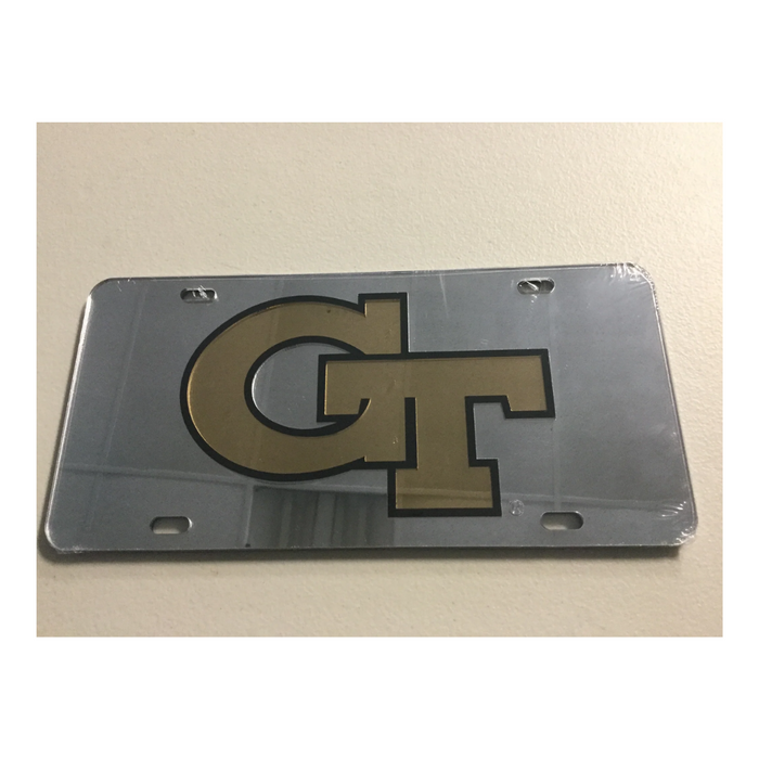 Georgia Tech Yellow Jackets License Plate Laser Cut