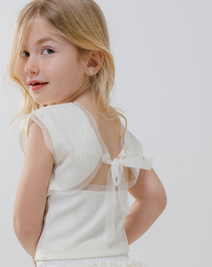 Gilrs Open Back Tee H - H12