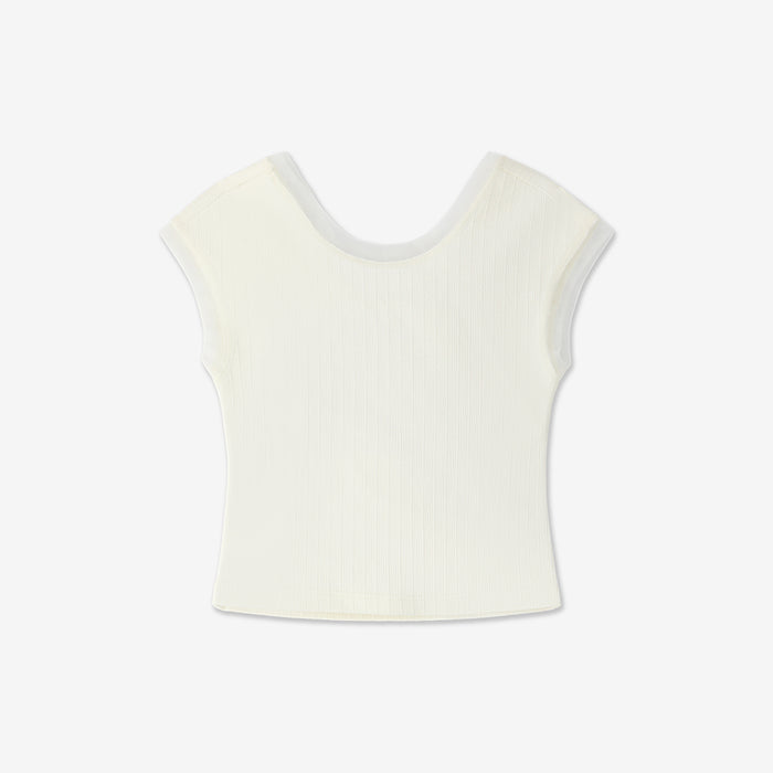 Gilrs Open Back Tee H - H12