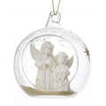 Glass Angels Ball Ornament