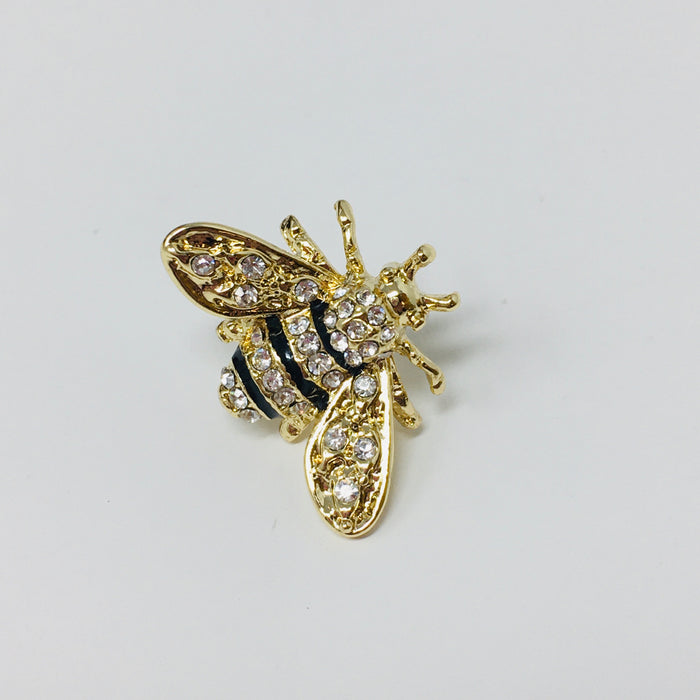 Gold Bee Pin — Transpac Imports Inc., view 2