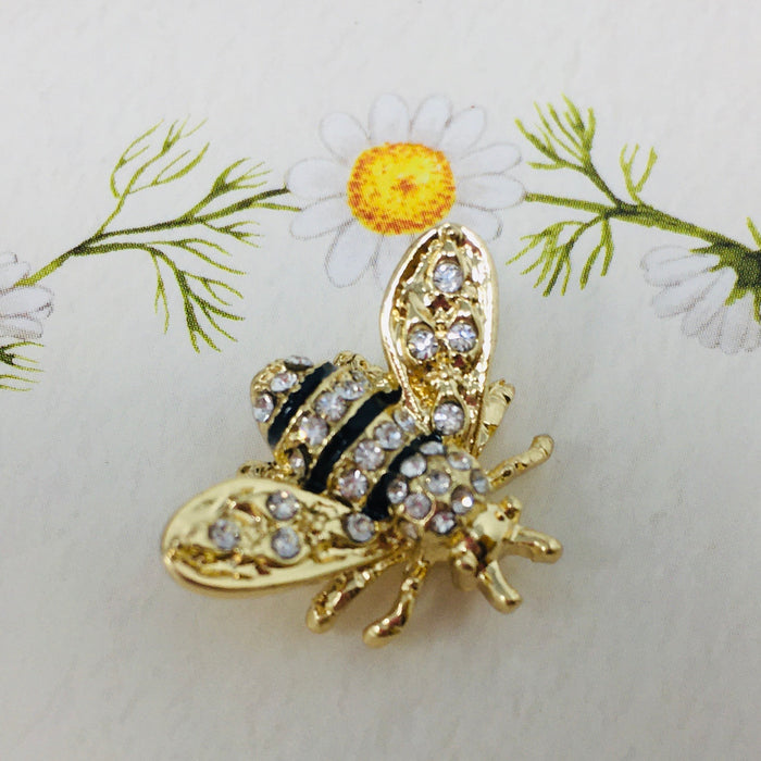 Gold Bee Pin — Transpac Imports Inc., view 3