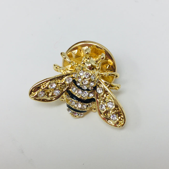 Gold Bee Pin — Transpac Imports Inc., view 4