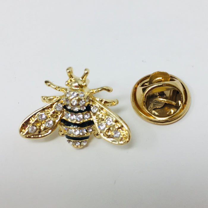 Gold Bee Pin — Transpac Imports Inc., view 5