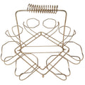 Vintage Gold Coil Handle Octagon Slot Caddy Top | The Hour Shop