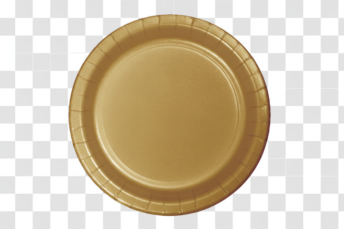 Gold Paper Plate 9inch