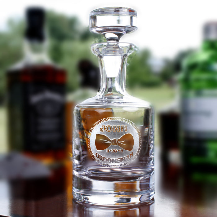 Groomsman Bowtie Decanter
