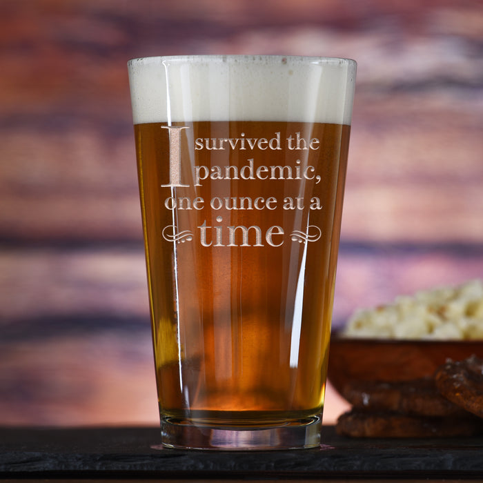 Hero, Thank You Gift, Coronavirus Covid 19 Pint Pub Beer Glass