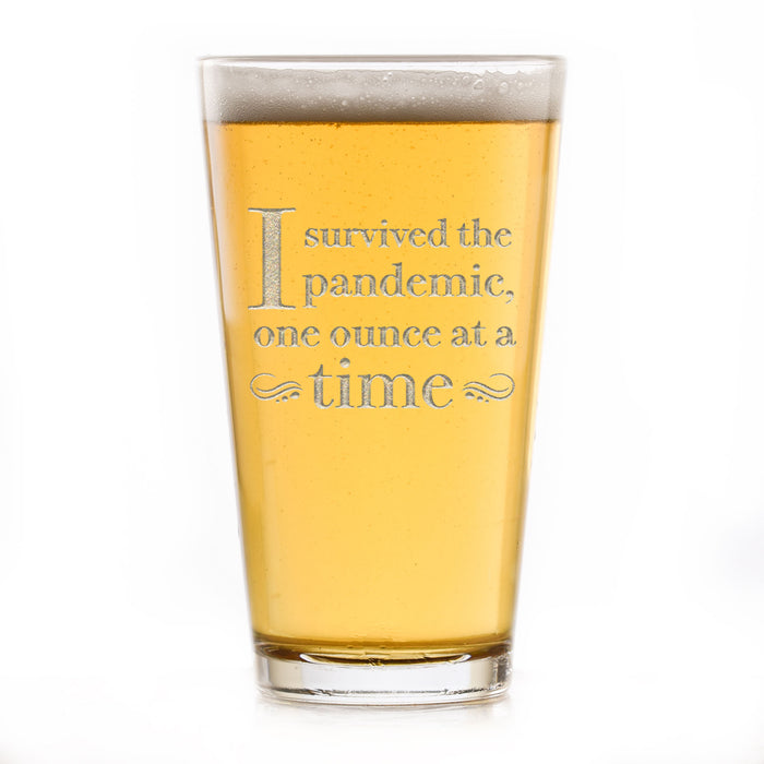 Hero, Thank You Gift, Coronavirus Covid 19 Pint Pub Beer Glass